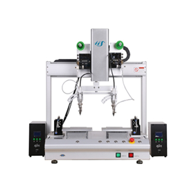双头双平台主动焊锡机